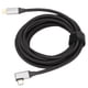 thumbnail image 2 of Cable de ángulo recto, cable de extensión USB-C de nailon de 100 W y 5 A en ángulo recto, tipo C, tecnología avanzada, 2 of 9