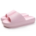 thumbnail image 1 of Zapatos Ducha Nube Diapositivas Almohada Suela Gruesa Antideslizante para Mujeres Y Hombres, 1 of 8
