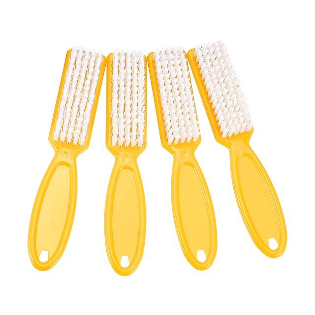4 cepillos para uñas Unique Bargains naranja Amarillo