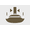 Coffee over Black, variant on For 2015-2023 Regal 2800 Bowrider SP EVA Foam Marine Decking, Non-Slip Yacht Flooring Mat, 6mm Thick, Durable and Easy to Clean Boat Pad