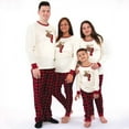thumbnail image 3 of Touched by Nature Baby, Toddler and Kids Unisex Holiday Pajamas, Kids Moose, 8 Years, 3 of 3