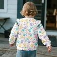 thumbnail image 5 of DISNIMO Dog Paw Printed Pullover for Toddler Girl Long Sleeve Sweatshirt Crewneck Hoodies Fall Winter T-Shirts for Girls 5-6 Years, 5 of 7