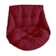thumbnail image 3 of Cojín para silla columpio, cojín para asiento de cesta colgante, cojines para respaldo de silla huevo Rojo, 3 of 9