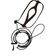 thumbnail image 4 of Greeniant Arnés para pájaros, correa de nailon, cuerda de entrenamiento, accesorios para exteriores, alambre elástico de larga duración, Type2 NO2, 4 of 6