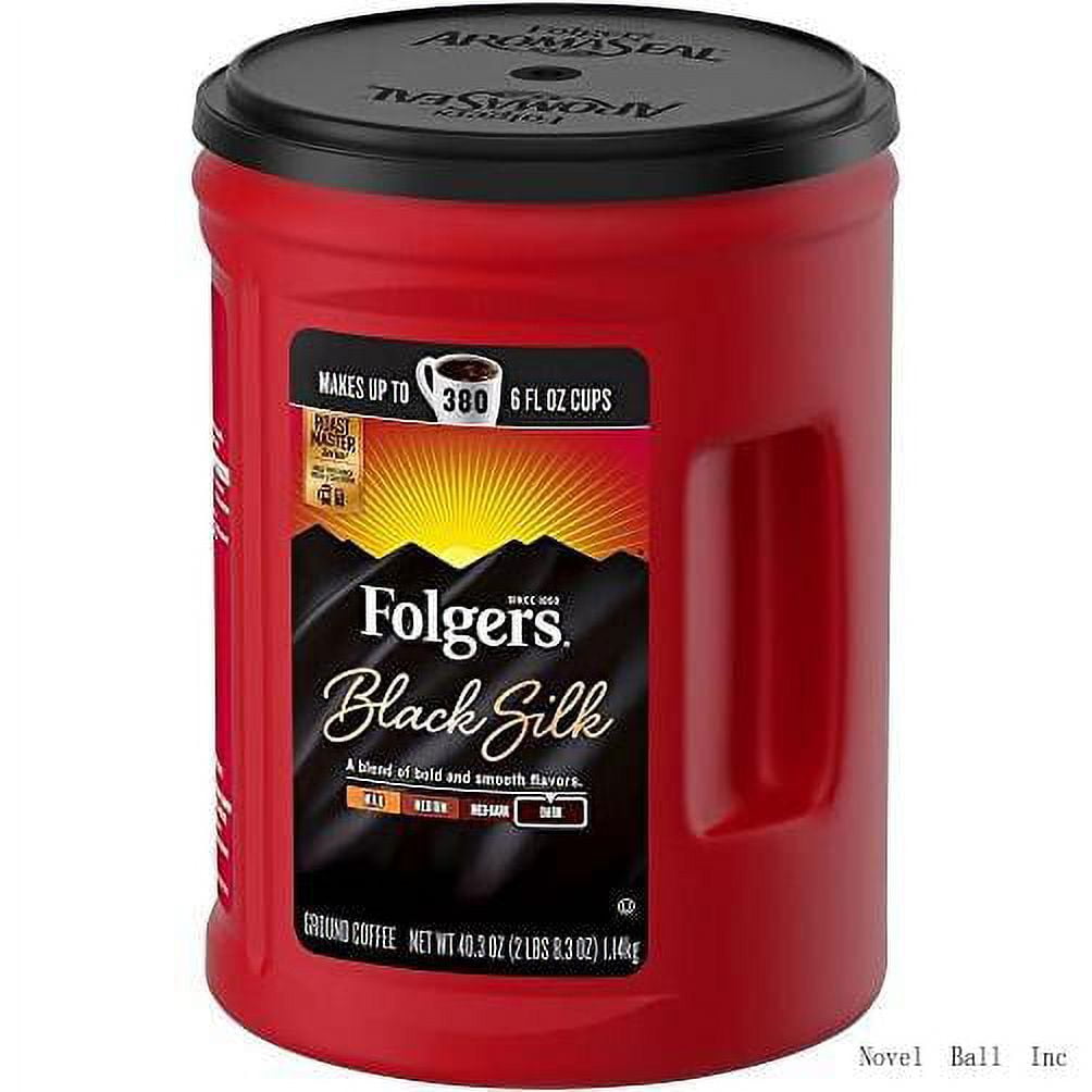 Black Silk Ground Coffee, 40.3 Ounces 44.0 Ounces 40.3 Ounce 1