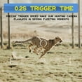 thumbnail image 3 of Trail Game Camera 32MP 1080P with Night Vision - IP66 Waterproof Hunting Cam for Wildlife Monitoring - 100° Detecting Range - Motion Activated 0.2s Trigger Time - 46pcs No Glow Infrared LED, 3 of 6