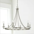 thumbnail image 3 of AA1005BI Austin Allen Tempe - 6 Light Chandelier In Transitional Style-23.5 Inches Tall and 30 Inches Wide-Black Iron Finish    -Traditional, 3 of 8