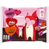 Hershey, Valentine Exchange Assorted Milk Chocolate Snack Size Candy, Valentine's Day, 12.92 oz., Bag, 25 Pieces