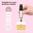 thumbnail image 4 of 5ml Perfume Spray Atomizer Bottle, Boriyuan 2 Pcs Mini Travel Refillable Bottle Portable Atomizer Spray for Women Men (Purple + Silver), 4 of 8