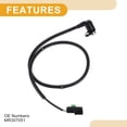 thumbnail image 5 of Unique Bargains ABS Wheel Speed Sensor No.MR307051 Rear Left Right ABS Sensor Anti-lock Braking System Sensor for Mitsubishi Montero Sport 1998-1999, 5 of 7