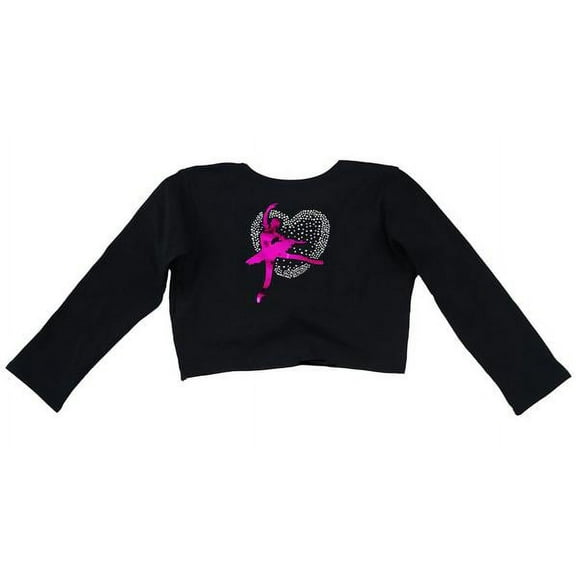 Wenchoice Black & Pink Ballerina Twist-Accent Top - Infant, Toddler & Girls Xl(7-8Y)