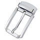 thumbnail image 4 of Hebilla de cinturón de aleación con pasador, hebilla de cinturón de moda para hombre, hebilla de pasador rectangular, pasador único Plata, 4 of 9