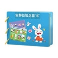 thumbnail image 2 of MERIGLARE Montessori Toy Easy Use Durable Early Learning Interaction Game Sticker Book A, 2 of 9