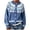 Blue#1, variant on Cardigan Sweaters for Women, Plus Size Fair Isle Long Sleeve Crew Neck Button Knit Open Front Outerwear, Fall Winter Retro Casual Loose Boho Sweaters S-3XL