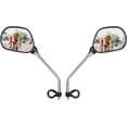 thumbnail image 1 of Piezas Espejos para Bicicleta, Espejos Retrovisores, Espejos Laterales para Bicicleta, Espejos Retrovisores Ajustables a 360° para Montaje Izquierdo y Derecho, Espejos para Manillar para Bicicletas,, 1 of 8