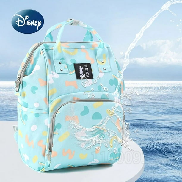 Disney Bolsa de panales de Mickey Original mochila de dibujos animados para bebe bolsa de panales multifuncional gran capacidad marca de lujo Walmart en linea
