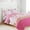 Pink, variant on Cozy Line Home Fashions Floral Heart Print Reversible Girl Bedding Quilt Set, Bedspread, Coverlet (Flower Garden, Queen 3 Piece)