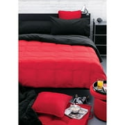 Get it Together Down Alternative Comforter, Red and Black