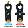 thumbnail image 3 of Battery Disconnect Switch Top Post Heavy Duty 12V/24V Copper Clamps On/Off for Car Marine Boat RV ATV 2 Pack, 3 of 8