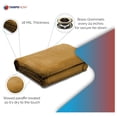 thumbnail image 6 of Tarps Now 18 Mil Heavy Duty Canvas Tarp with Plated Grommets, (8' x 12') - A Grade Multi-Purpose Tarpaulin Sheet Cover for Canopy Tent, Roof, Camping - Tan, 16 oz, 6 of 6