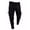Black, variant on Wyobmus Men's Denim Cargo Pants Slim Fit Stretch Jeans Outdoor Multi Pockets Bottom Zipper Denim Pants Black