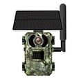 thumbnail image 1 of 4G Sim Card LTE Cellular 4W Solar 7800MAh Battery Hunting Trail Motion Activated Night Vision 4MP IP66 Camera(EU), 1 of 5