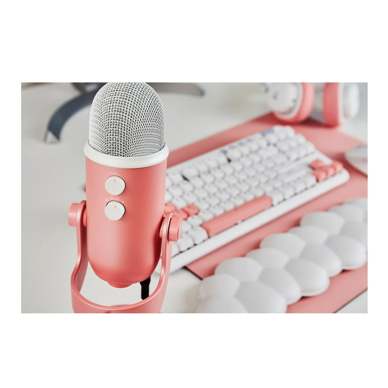 Blue Microphones Yeti USB Microphone Aurora Collection (Pink Dawn) Bundle 