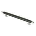thumbnail image 1 of Hickory Hardware P3394-CHB 128mm Aero Chrome With Black Cabinet Pull, 1 of 2