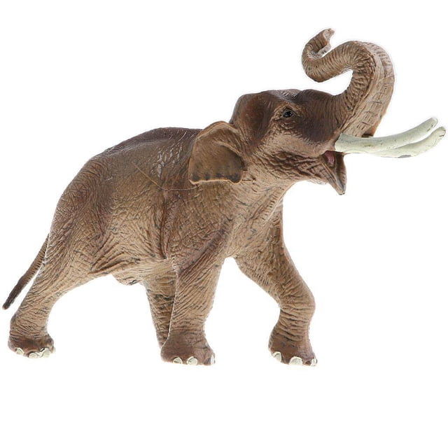 fastboy Simulation Animal Modèle Action Figures Enfant Jouet Cadeau - Éléphant Rugissant