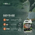 PetraTools Premium Black Mulch Dye 3,600 Sq Ft Coverage, 32 Oz