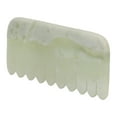 thumbnail image 2 of Peine de masaje de Jade, herramienta de masaje para raspar el cuero cabelludo, terapia física, cabezal de mano, 2 of 14