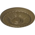 thumbnail image 3 of 28"OD x 2 3/4"P Stockport Ceiling Medallion (Fits Canopies up to 6 1/4"), Hand-Painted Mississippi Mud, 3 of 6