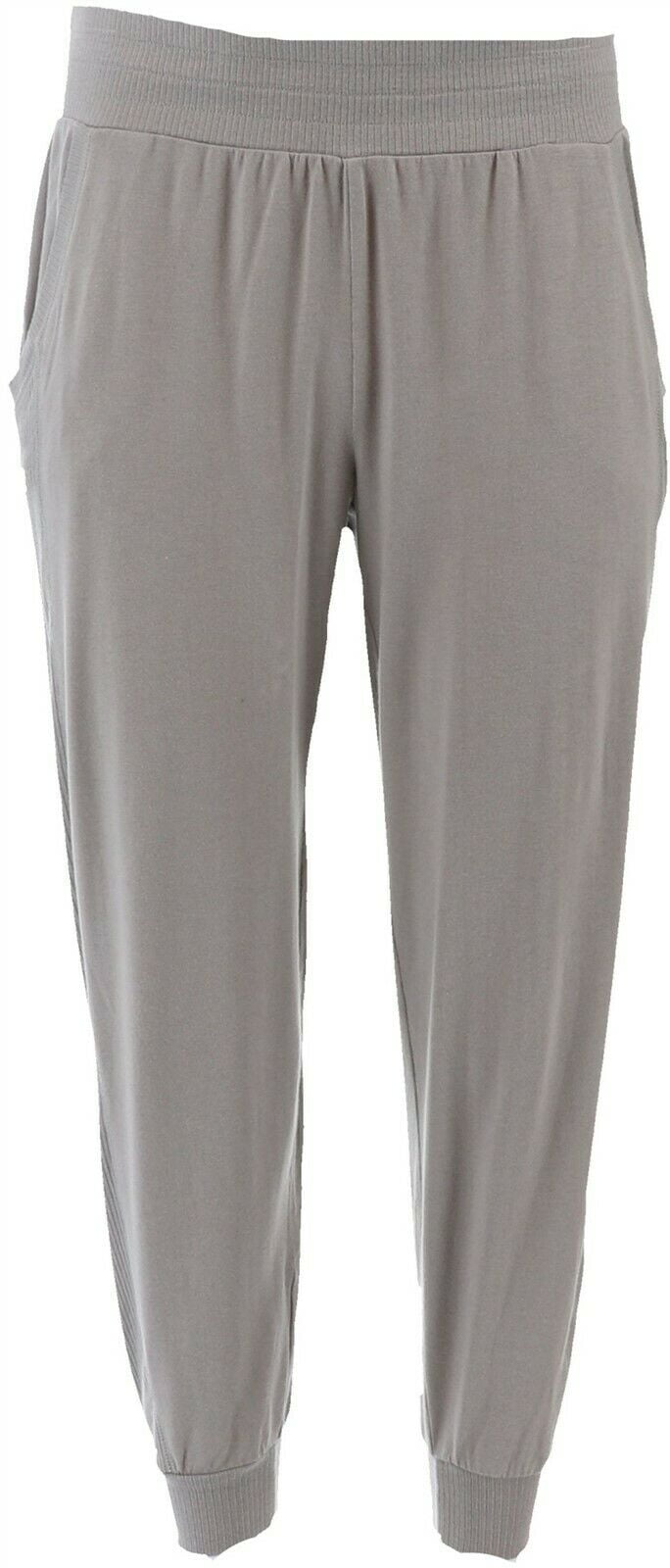 Anybody - AnyBody Petite Cozy Knit Ribbed Jogger Pants Women's A365607 ...