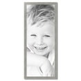 thumbnail image 2 of ArtToFrames 18" x 45" Classic Silver Picture Frame, 18x45 inch Silver Wood Poster Frame (WOM-4926), 2 of 7