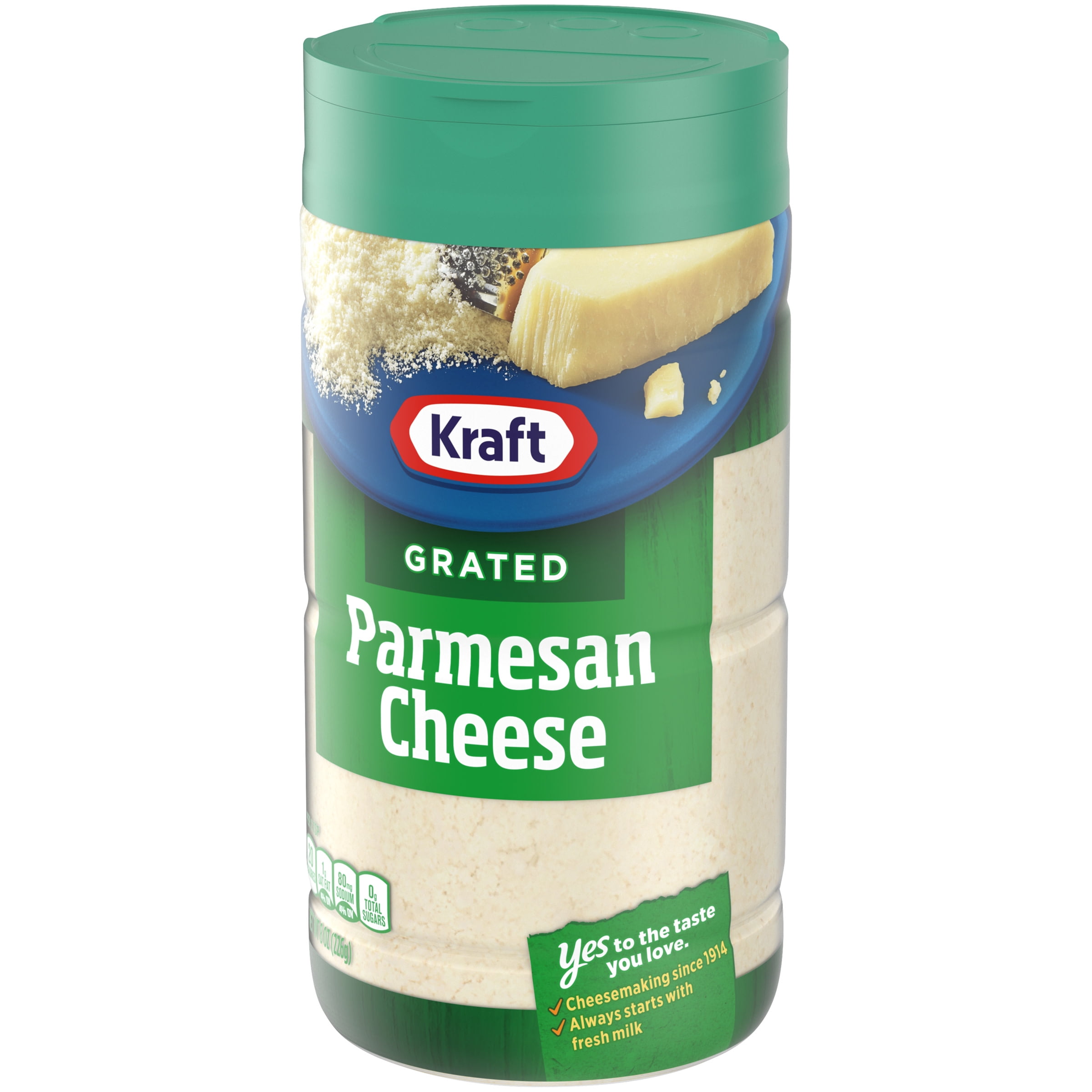 Kraft Parmesan Grated Cheese 8 Oz Shaker Walmart Com Walmart Com