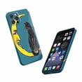 thumbnail image 5 of Cat and Moon hippie Case for iPhone 14 Pro Max,Aesthetic Art Design Full Cover Protective Case, 5 of 5