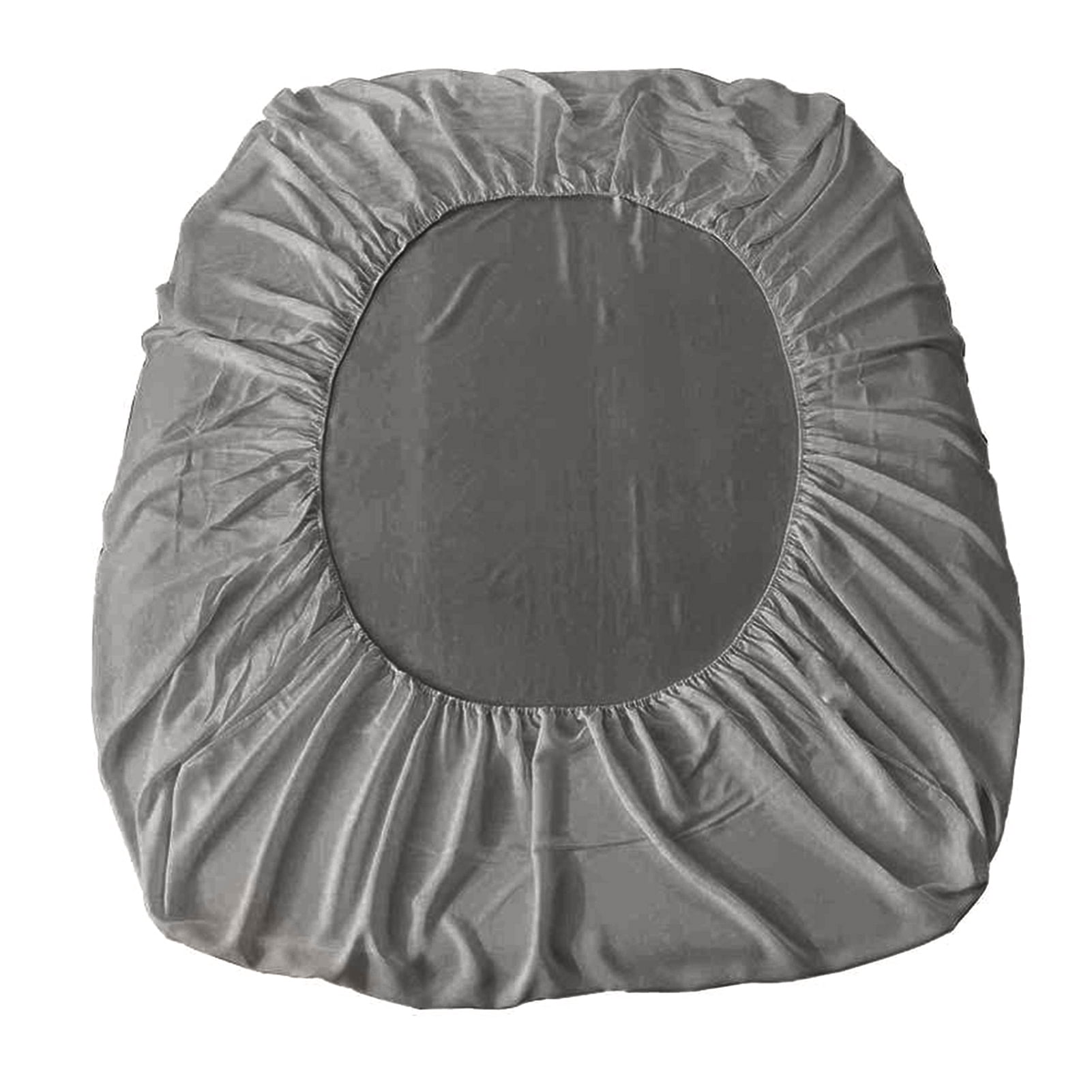 sunsanly Waterproof Fitted Sheet King Mattress Protector Cover Solid Color Breathable Fabric Easy to Install King Size Mattress Cover Protector