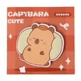thumbnail image 2 of Bloc-Notes Capybara Animal Capybara Notes Collantes 30 Feuilles Bloc-Notes pour Classe Notes Collantes pour Livre Mur Fenêtre, 2 of 9