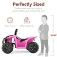 thumbnail image 2 of Best Choice Products 6V Kids Ride-On 4-Wheeler Quad ATV Car w/ 1.8mph Max Speed, Treaded Tires - Pink, 2 of 7