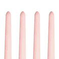 thumbnail image 4 of Taper Candles 10'' Colored Candle Sticks Set of 4 | Rose Scented, Natural Soy Wax | Home Decor Kitchen Decor Wedding Decorations (Baby Pink), 4 of 4