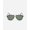 Black and dark green, variant on Polarized Sunglasses Metal Frame Anti Glare UV Protection for Men and Women Driving Lightweight for Daily Outdoor Wear
