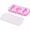 thumbnail image 1 of Homemade Popside Mold, Handmade Ice Pop Molds, Reusable Popsicle Molds Silicone BPA Free, Ice Pop Molds with Popsicle Maker Recipes, 1 of 4