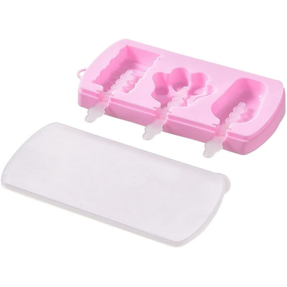 Homemade Popside Mold, Handmade Ice Pop Molds, Reusable Popsicle Molds Silicone BPA Free, Ice Pop Molds with Popsicle Maker Recipes