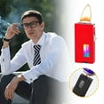 thumbnail image 6 of Uscallm under $5 Butane Lighter Windproof, Windproof Butane Lighter, Adjustable Flame Torch Lighter, Refillable Metal Lighter with Fuel Window, Outdoor Camping Lighter, Cigar Cigarette Lighter, 6 of 6