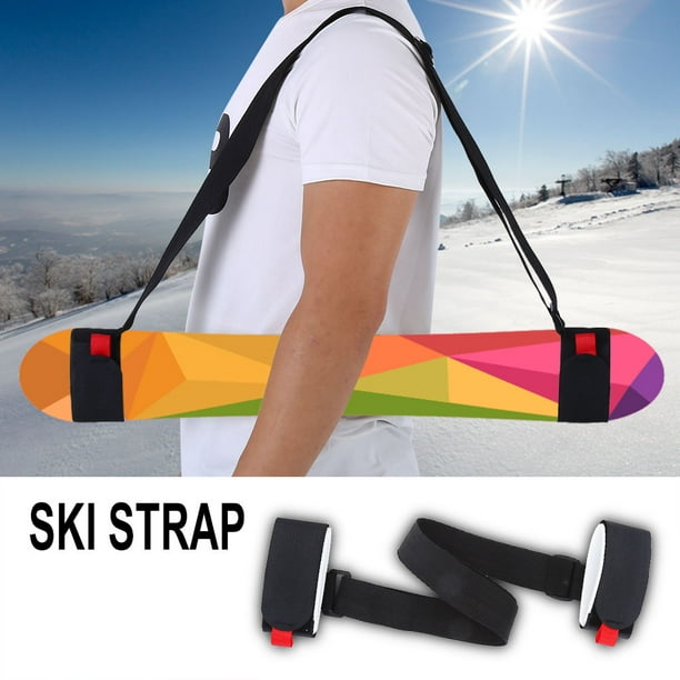 Accessoire De Snowboard Confortable, Sangle De Ski Durable, Bandoulière De  Snowboard, Noir Pour La Conception Rembourrée De Ski Snowboard 