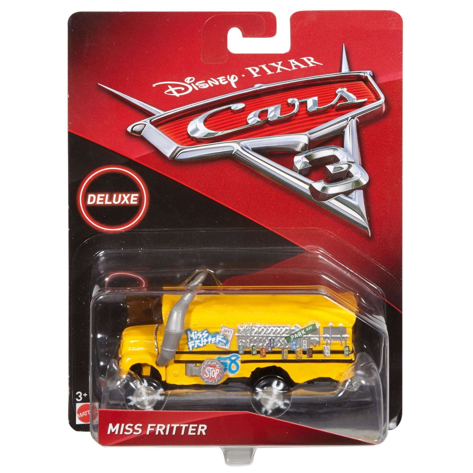Mattel DXV94 Disney Pixar Cars 3 Deluxe Miss Fritter Vehicle for sale online 