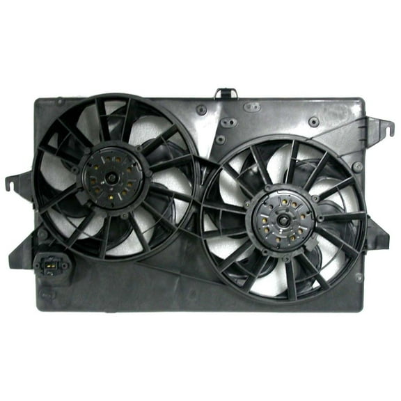 Agility Auto Parts 6018111 Dual Radiator and Condenser Fan Assembly for Ford, Mercury Models