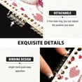 thumbnail image 4 of WOBOGO Valentine Teddy Bears Notebook College Horizontal Grid Paper Ink Spill Resistant Water Resistant Cover 8.3x5.7x0.4in, 4 of 8