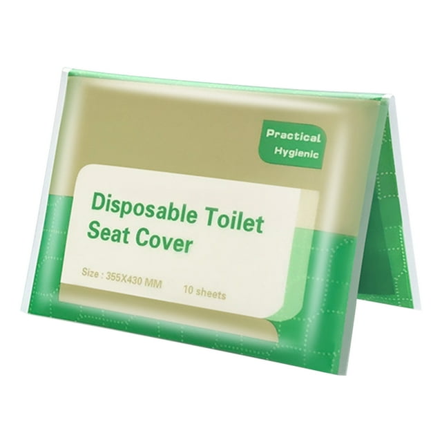 50 fundas desechables para asiento de inodoro para niños pequeños y adultos, extra grandes, impermeables, paquete portátil para viajes, para entrenamiento de orinal infantil, paquete de 5