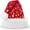 Style 3, variant on Plush Christmas Hat Hot Stamping Star Snowflake Pattern Plush Hats Xmas Decoration Hat New Year Decoration Holiday Party Supplies